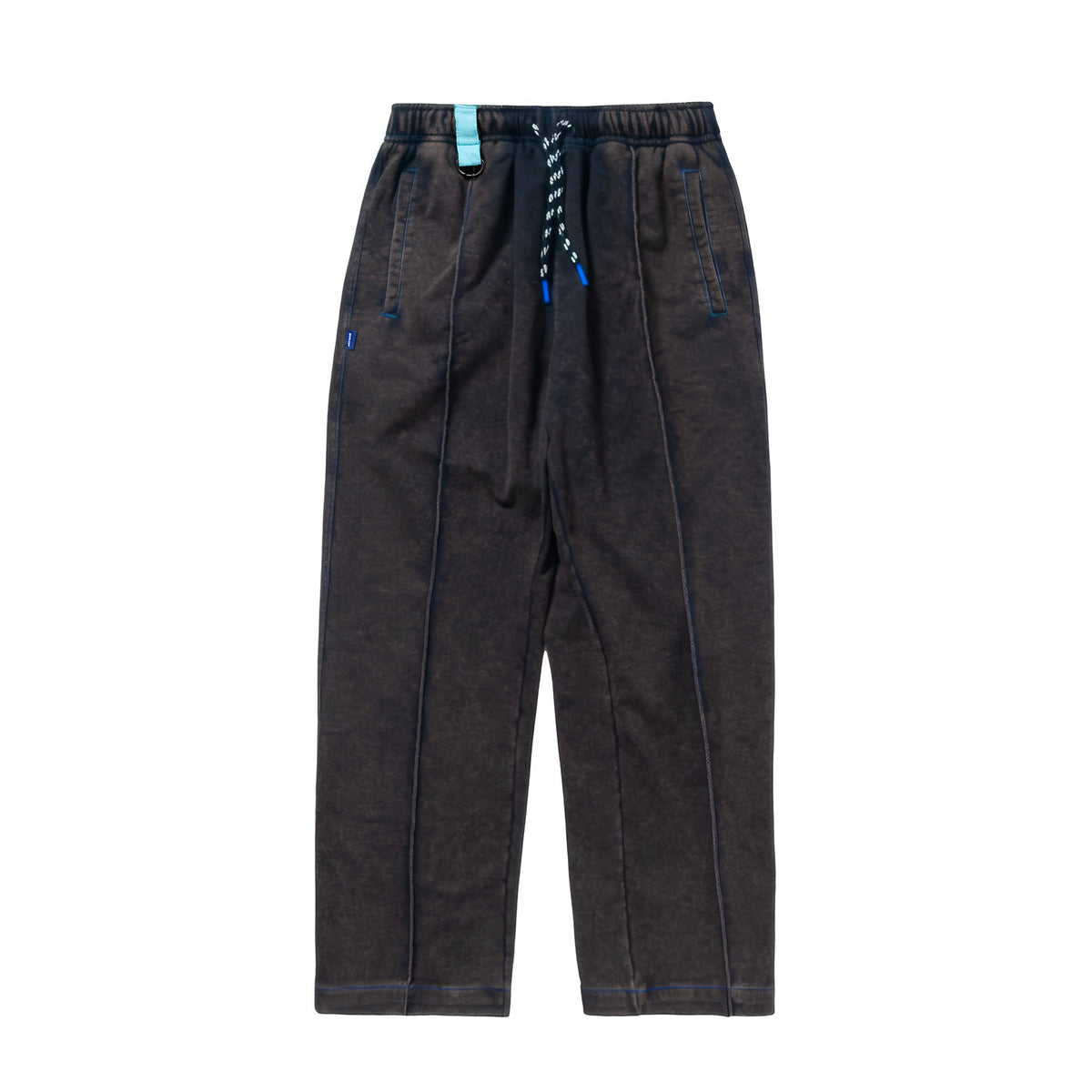 MIDTOWN PLEATED EASY PANTS [WASHED BLACK]