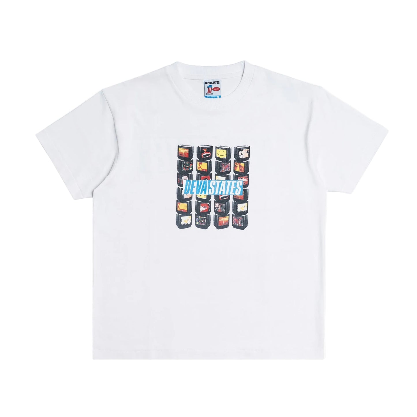 BROADCAST GFX T-SHIRT [WHITE]