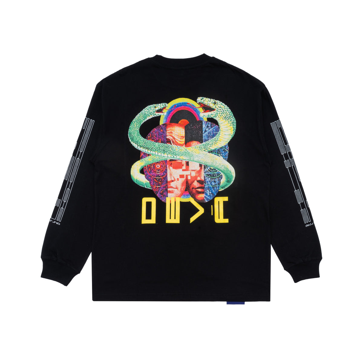 ECHO L/S GFX T-SHIRT [BLACK]