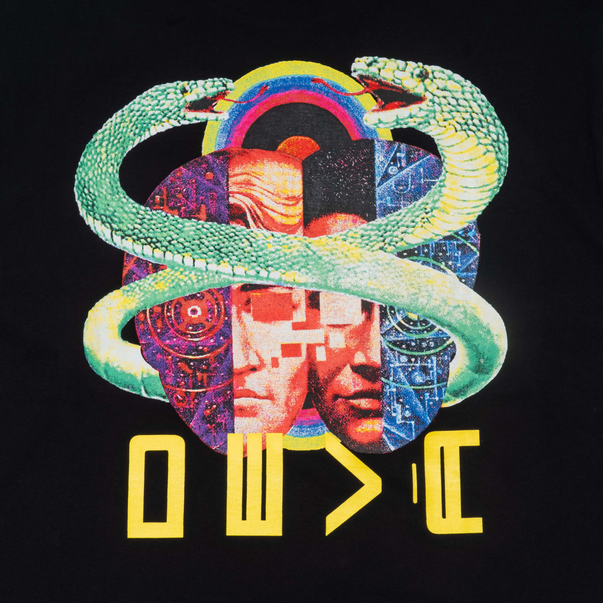 ECHO L/S GFX T-SHIRT [BLACK]