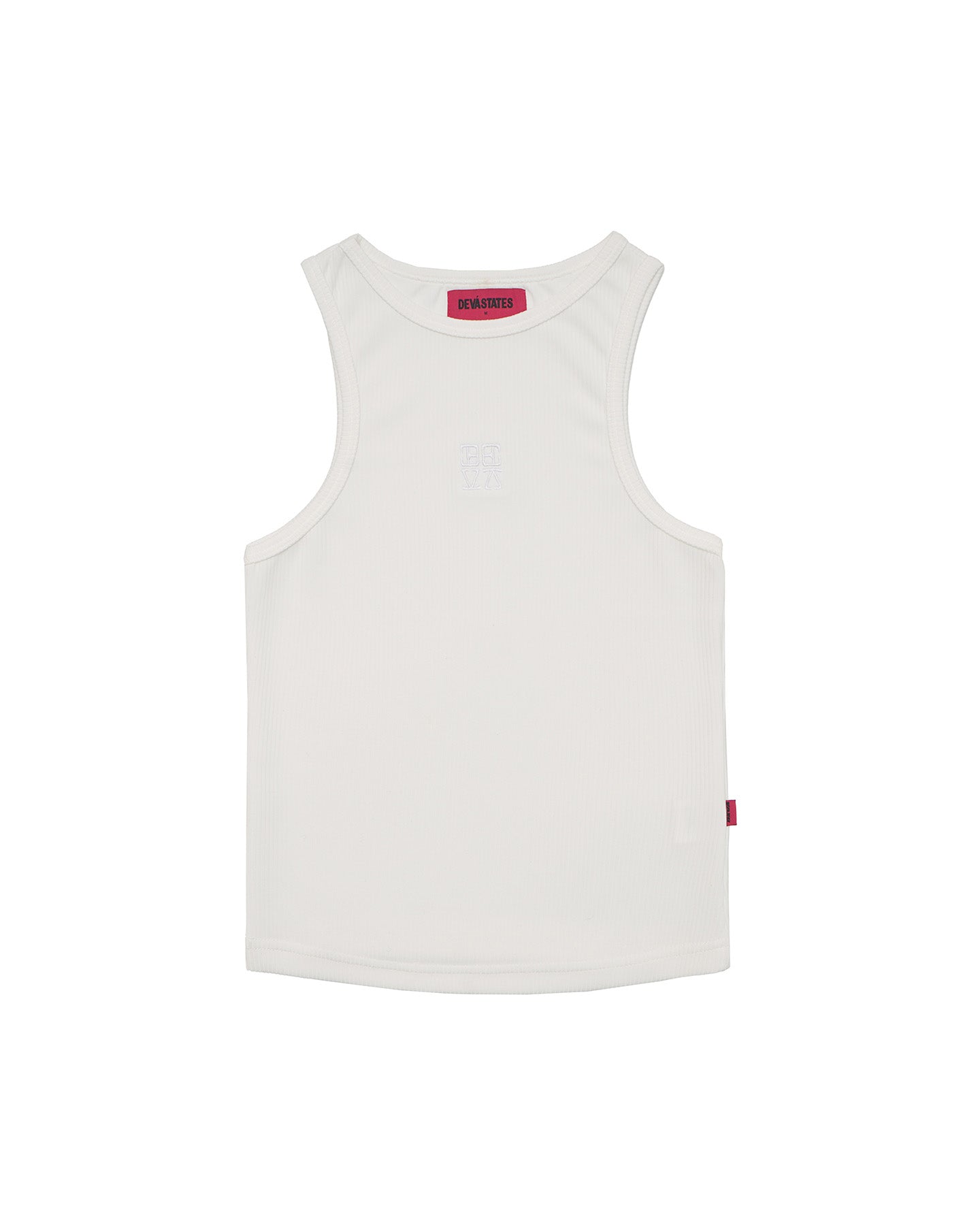 Logo White Tank Top
