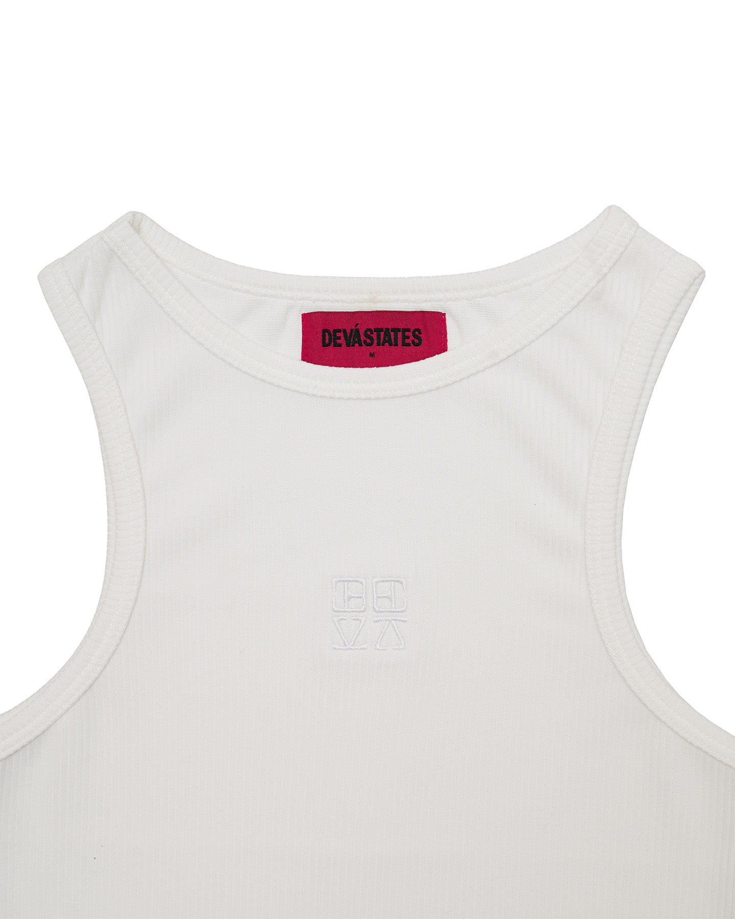 Logo White Tank Top