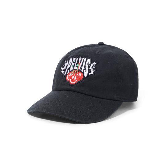 CHERRY ARC 6 PANEL CAP BLACK