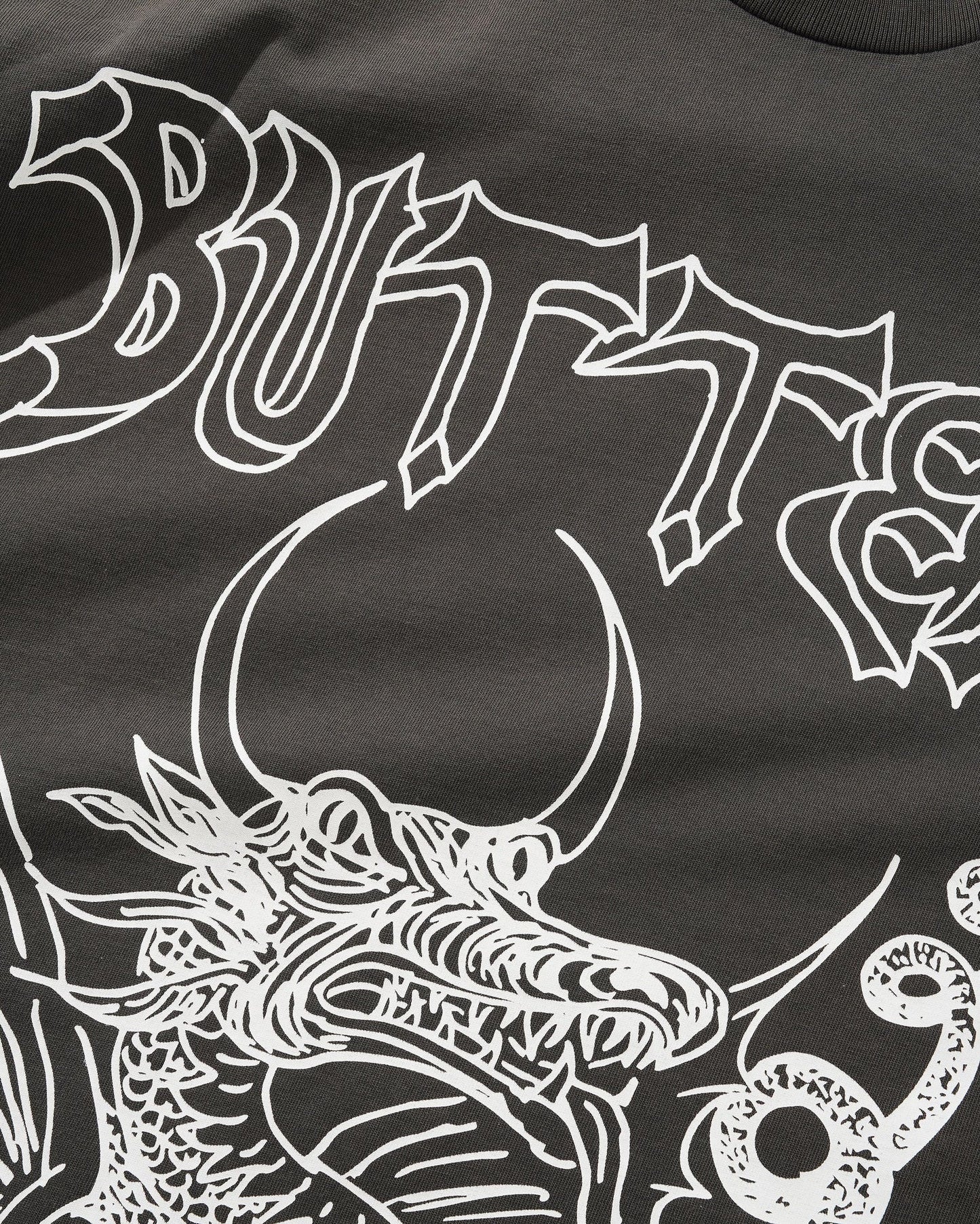 DRAGON TEE [ WASHED BLACK ]