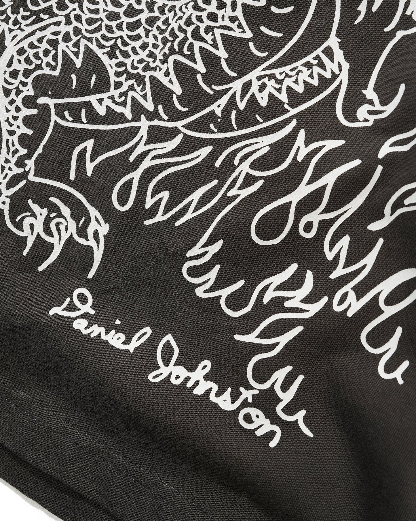 DRAGON TEE [ WASHED BLACK ]