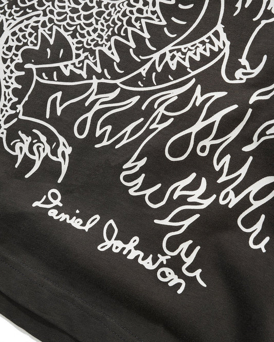 DRAGON TEE [ WASHED BLACK ]