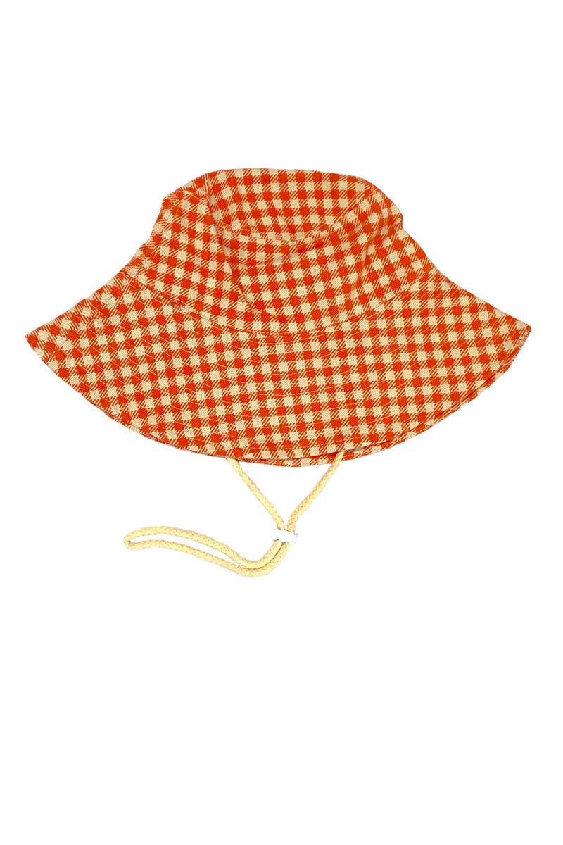 SUN HAT GINGHAM