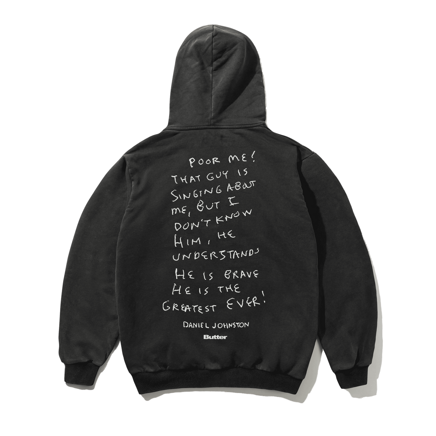 ENEMY PULLOVER HOODIE [ WASHED BLACK ]