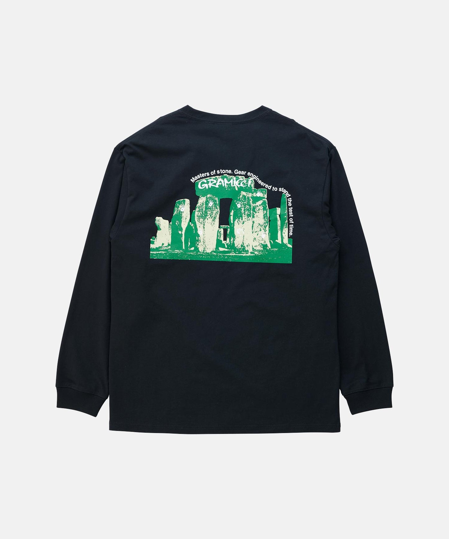 STONEHENGE L/S T-SHIRT BLACK