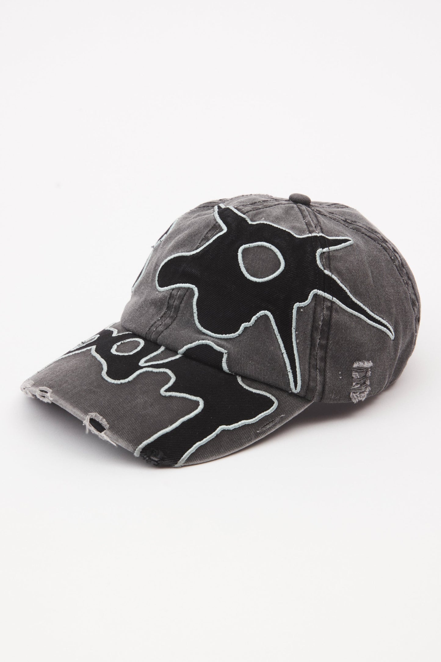 LOCKE DENIM APPLIQUE