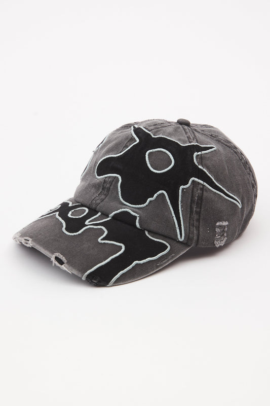 LOCKE DENIM APPLIQUE