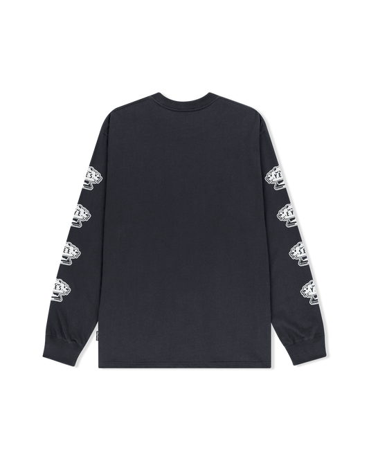 Y.E.S Monitor L/S ( CHARCOAL )