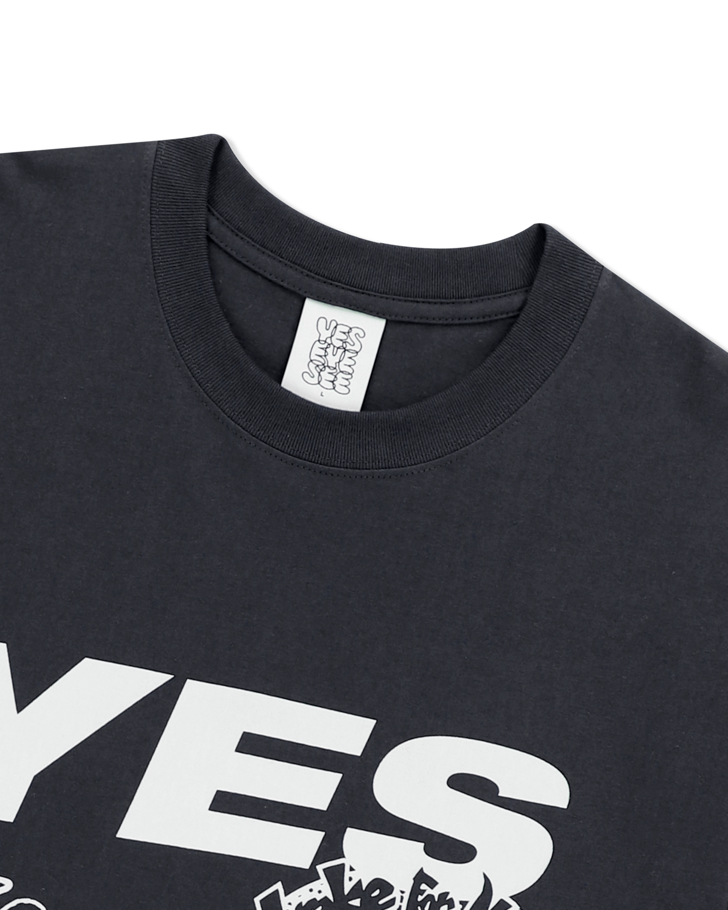 Y.E.S Monitor L/S ( CHARCOAL )
