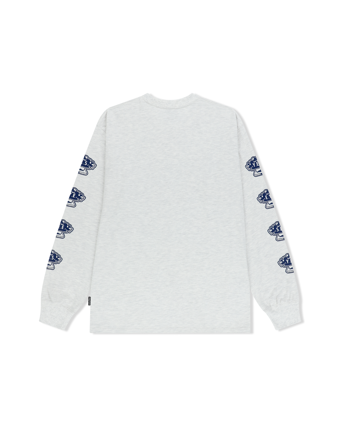 Y.E.S Monitor L/S  ( LIGHT GREY )