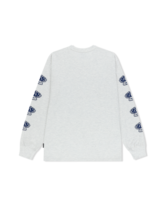 Y.E.S Monitor L/S  ( LIGHT GREY )