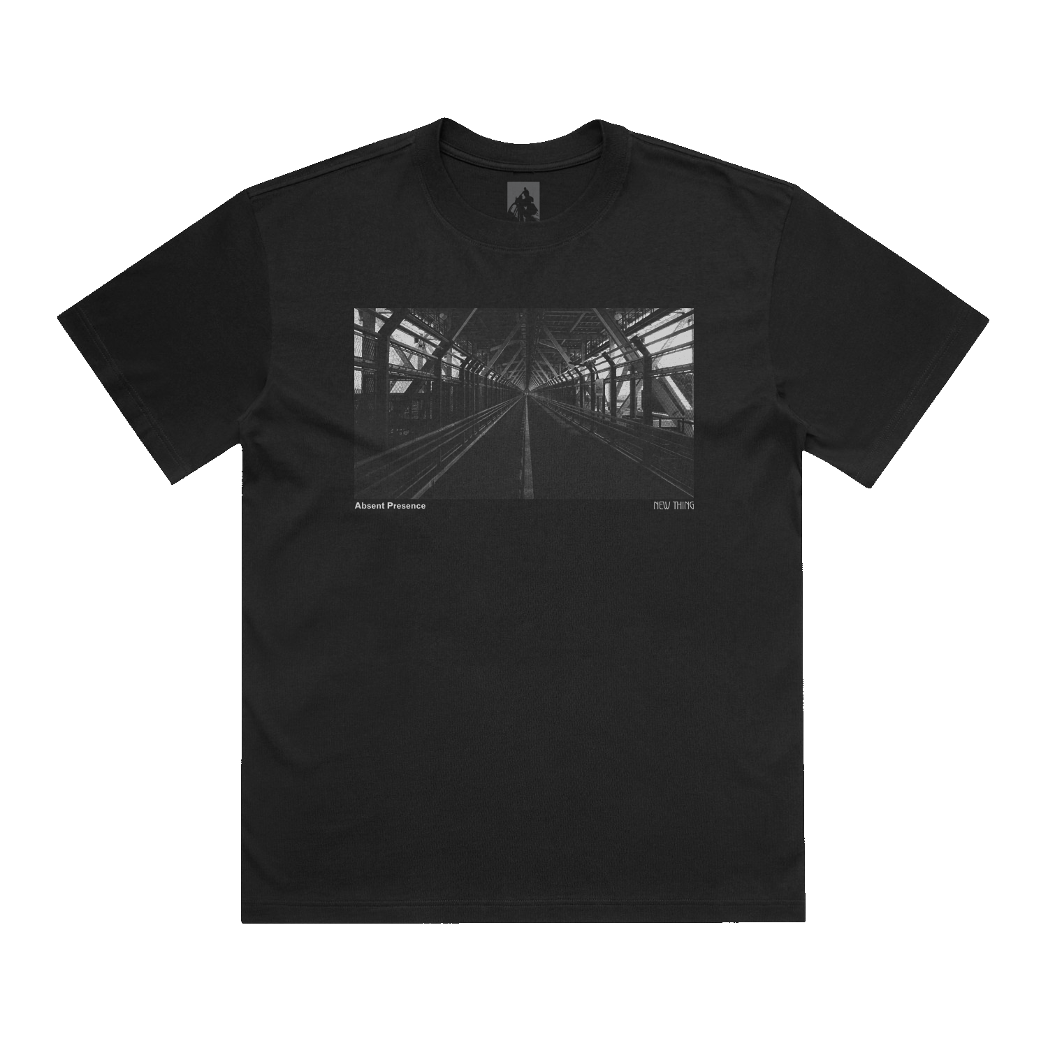 ABSENT PRESENCE T-SHIRT [BLACK]