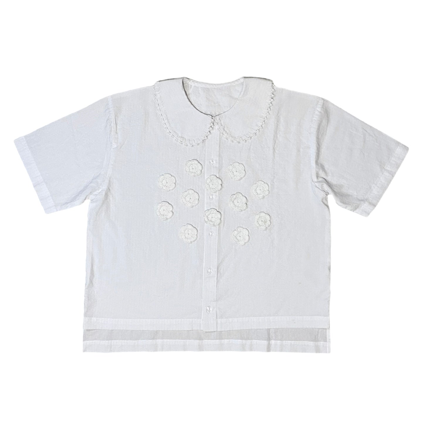 FLOWER SHIRT WHITE