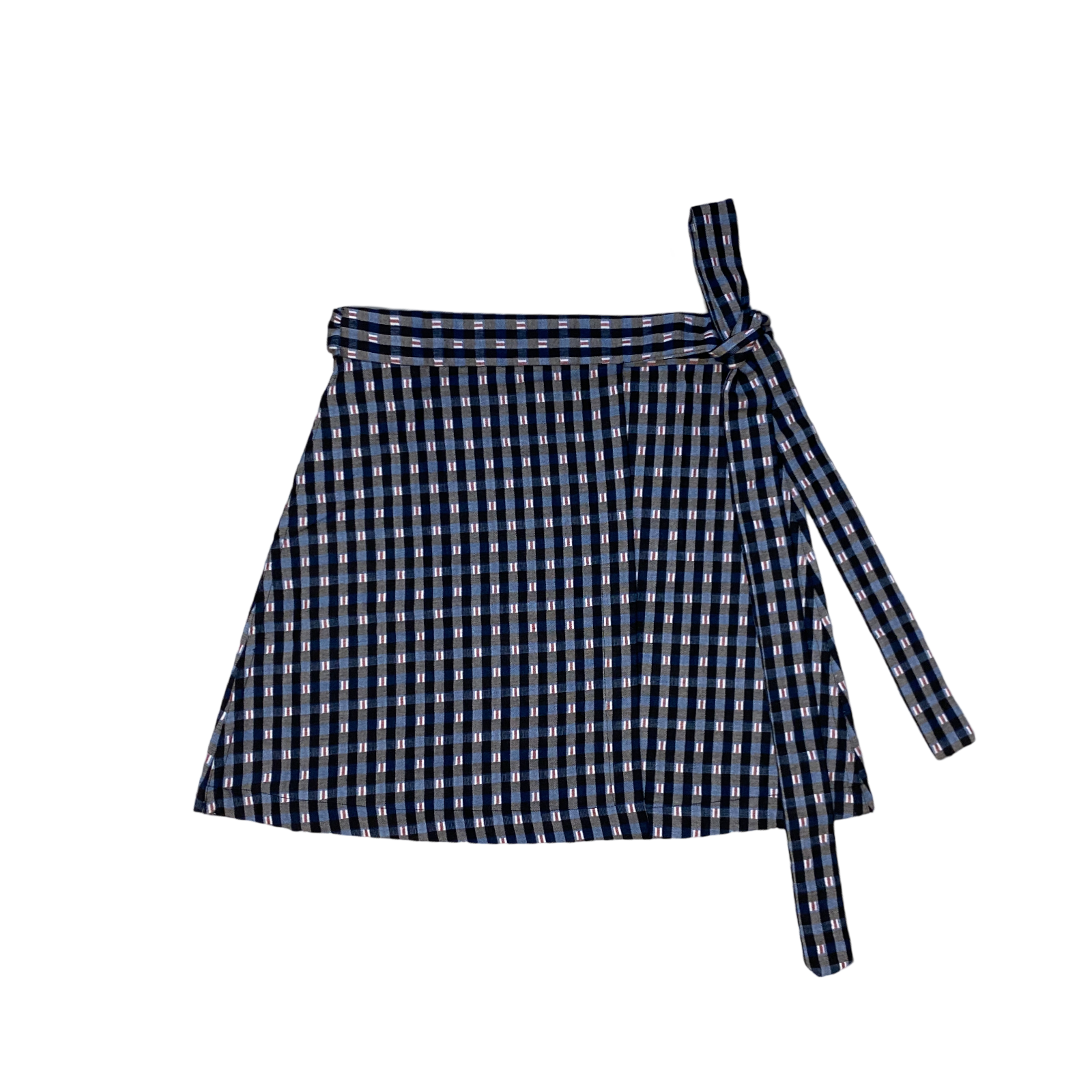 WRAP SKIRT ECHO TARTAN