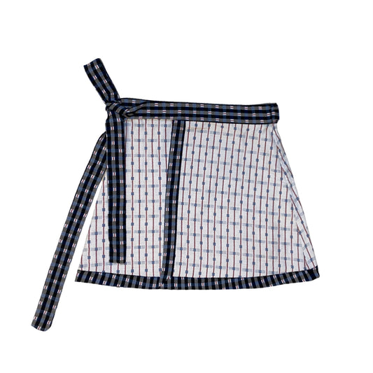 WRAP SKIRT ECHO TARTAN