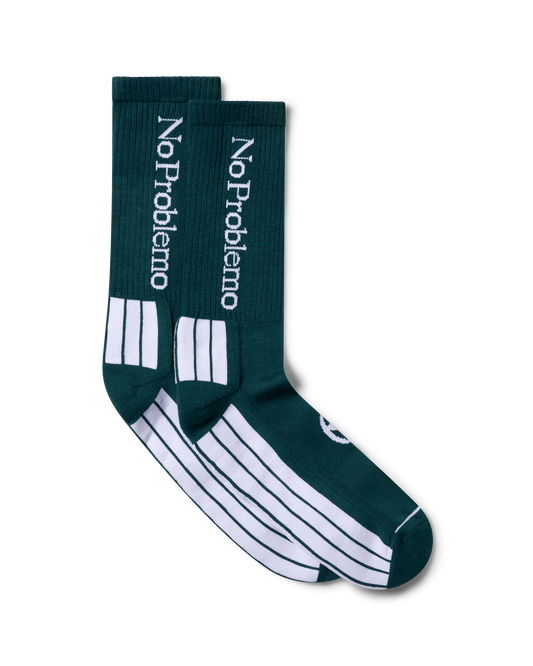 NO PROBLEMO SOCKS [TEAL]