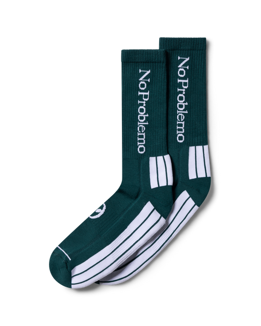 NO PROBLEMO SOCKS [TEAL]