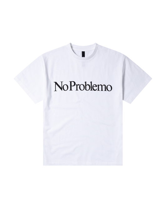 NO PROBLEMO T-SHIRT [WHITE]