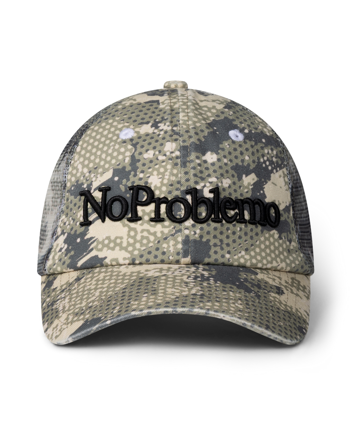 NO PROBLEMO FOREST TRUCKER CAPS [LIGHT CAMO]