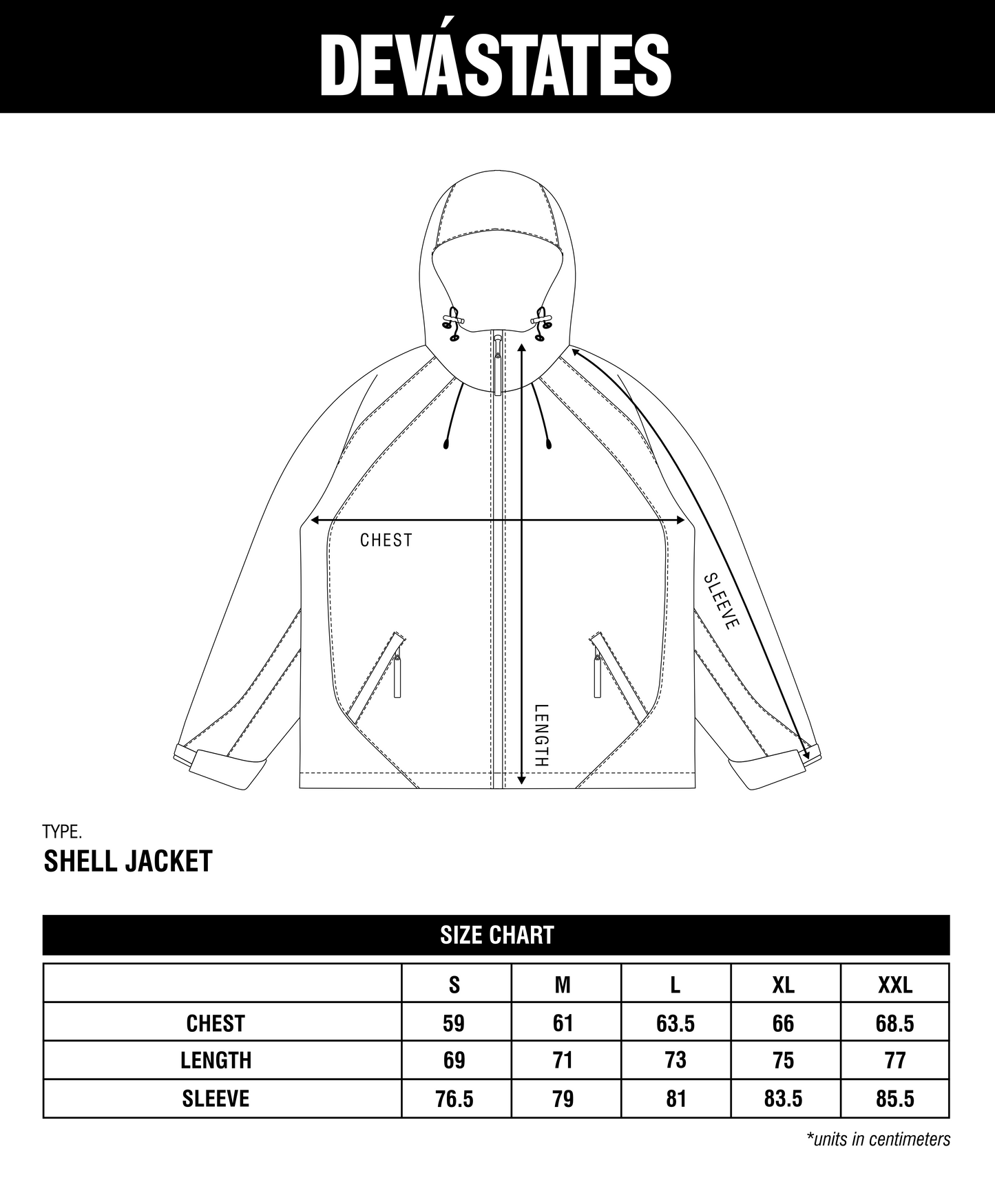 GALE LIGHTWEIGHT SHELL JACKET [BLACK]