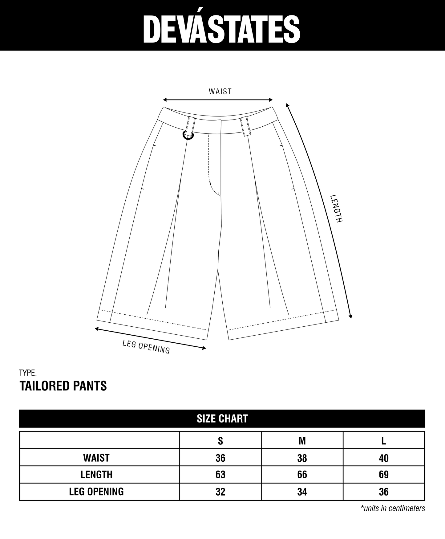 AXIS TAILORED PANTS [BLACK]