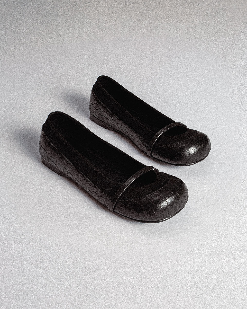 LINE FLATS CROCO
