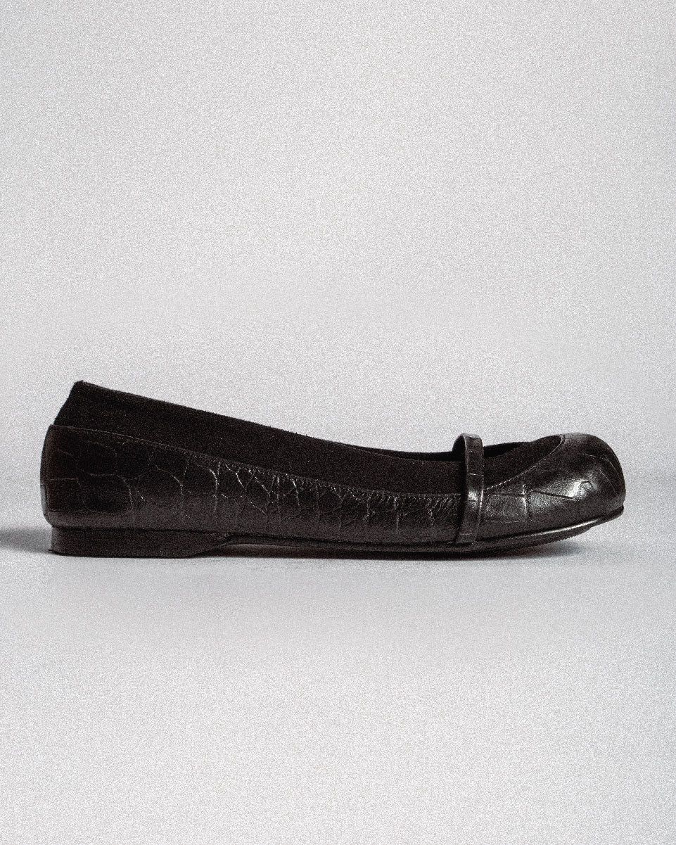 LINE FLATS CROCO