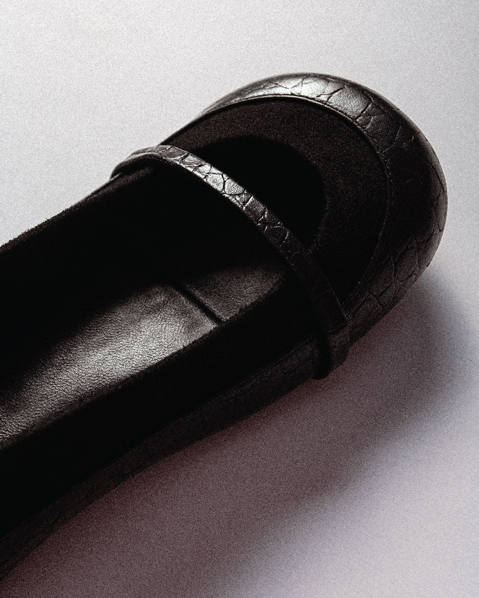 LINE FLATS CROCO