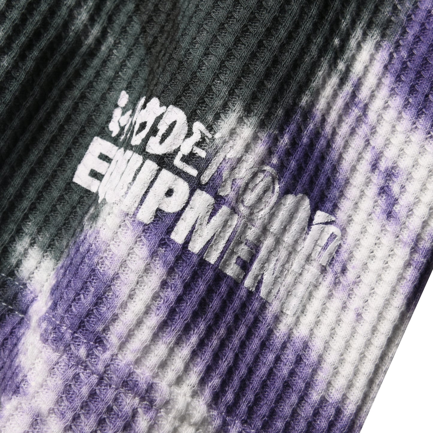 WAFFLE TIE-DYE LS T-SHIRT