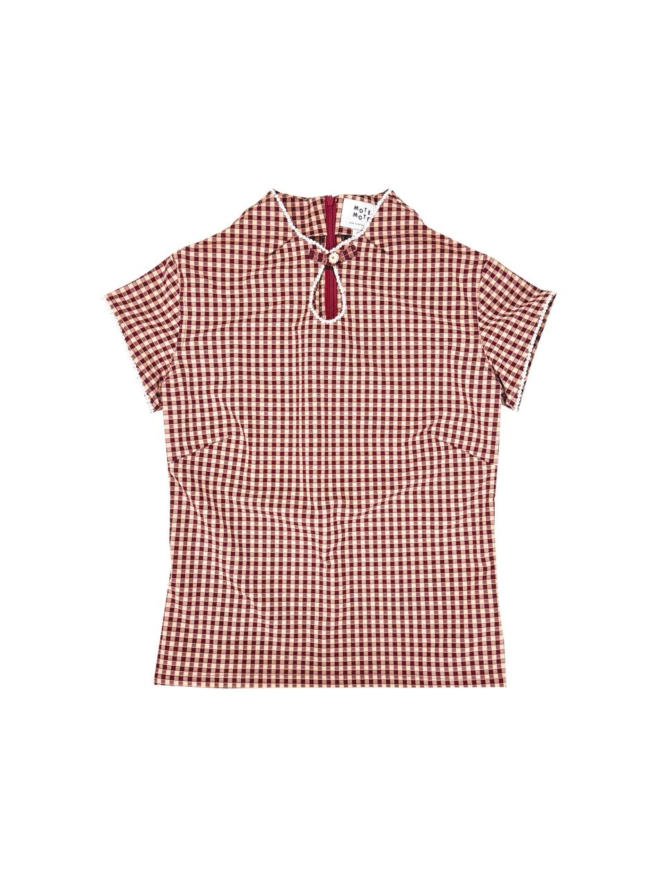 LIANG TOP SHIRT [MAROON]