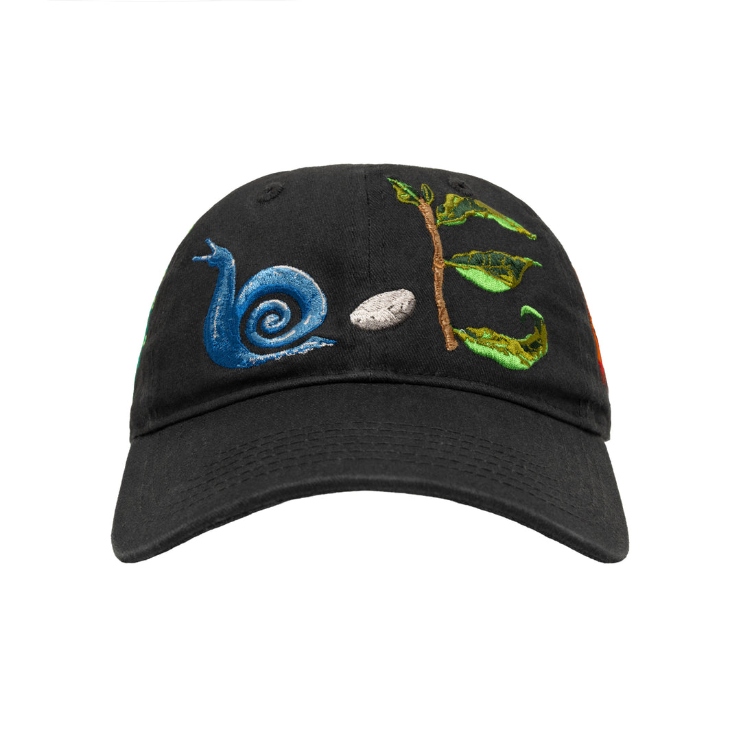CRITTERS LOW PROFILE HAT [OFF BLACK]