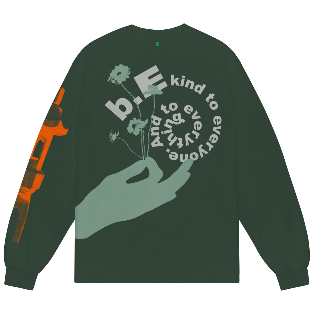 TONBO LS T-SHIRT [GREEN]