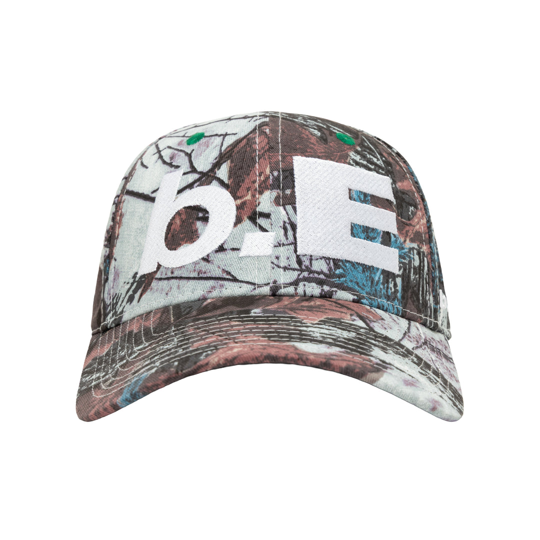 B.E HAT [STONE BLUE REAL CAMO / WHITE]