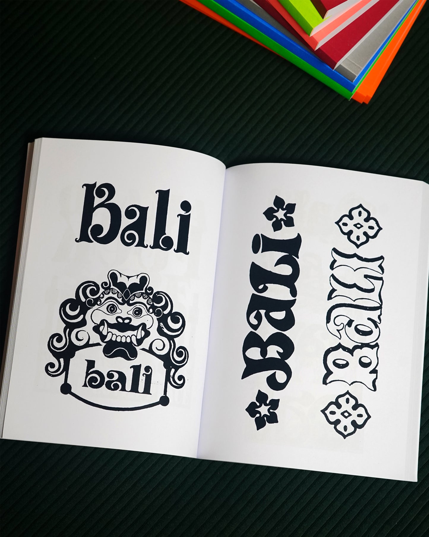 BALI LOGO ZINE