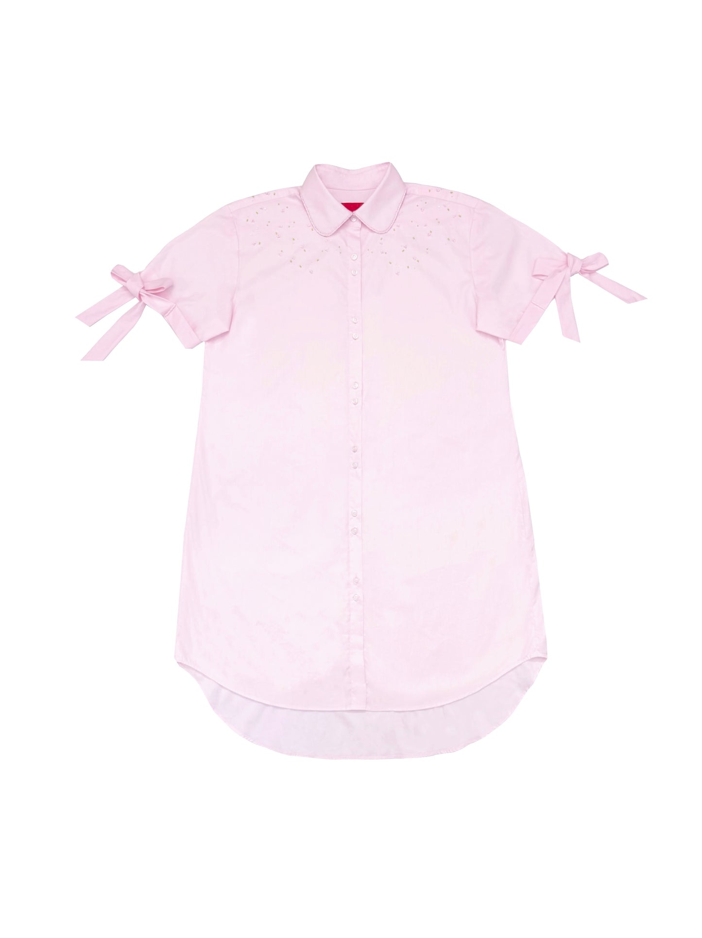 MARI SHIRTDRESS PINK