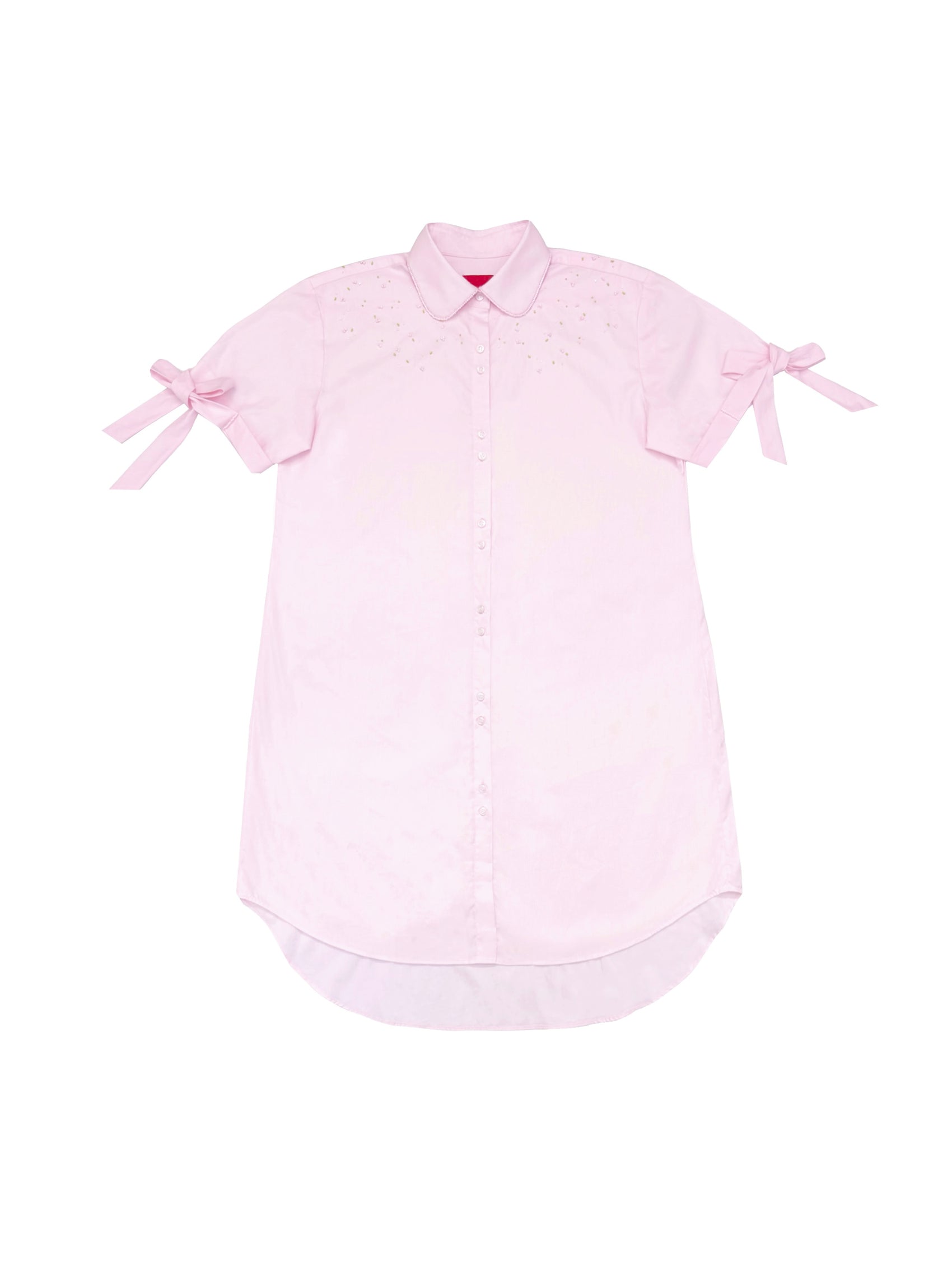 MARI SHIRTDRESS PINK