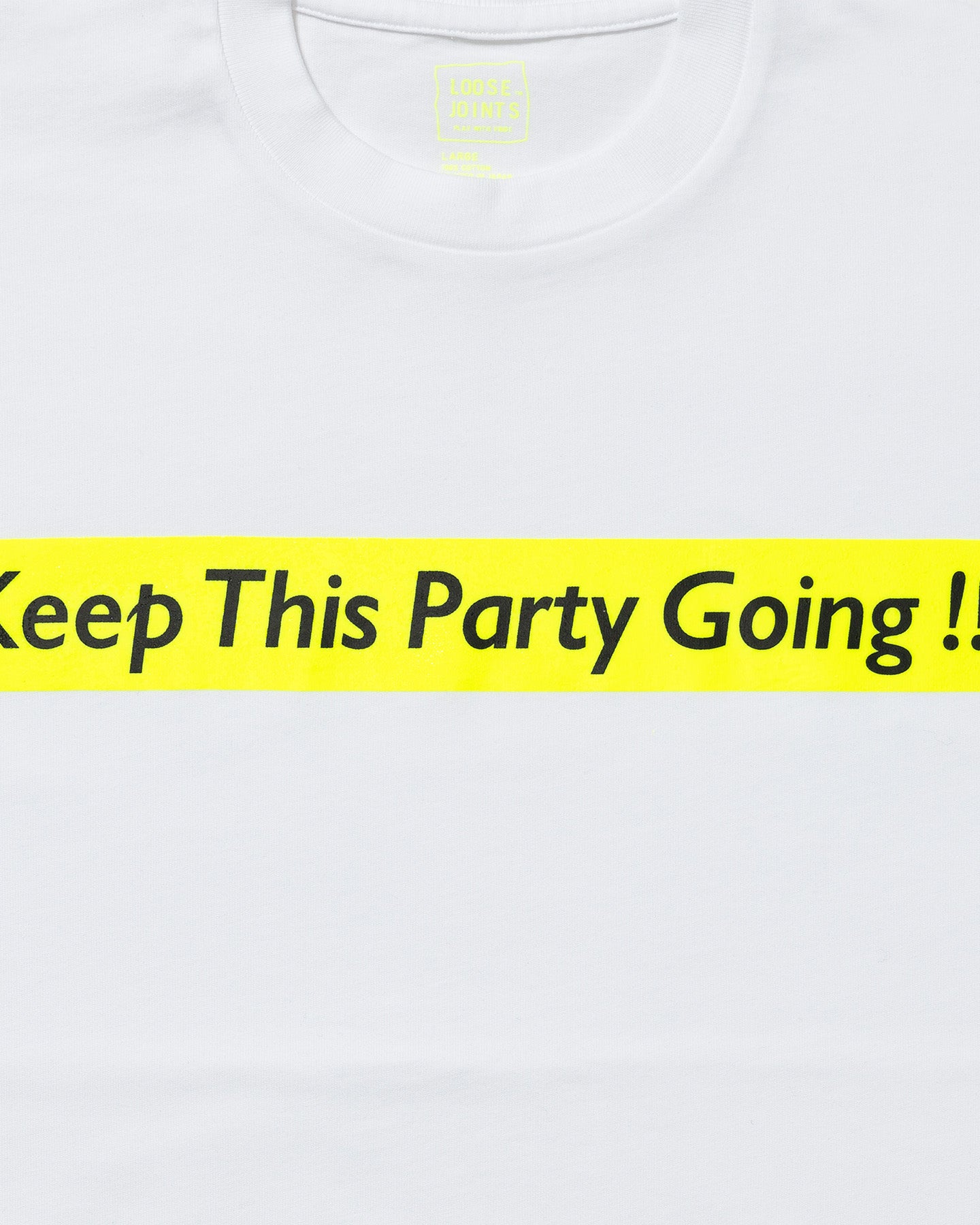 Daisuke Yokoyama - 'Keep This Party Going !!!#2' S/S Tee